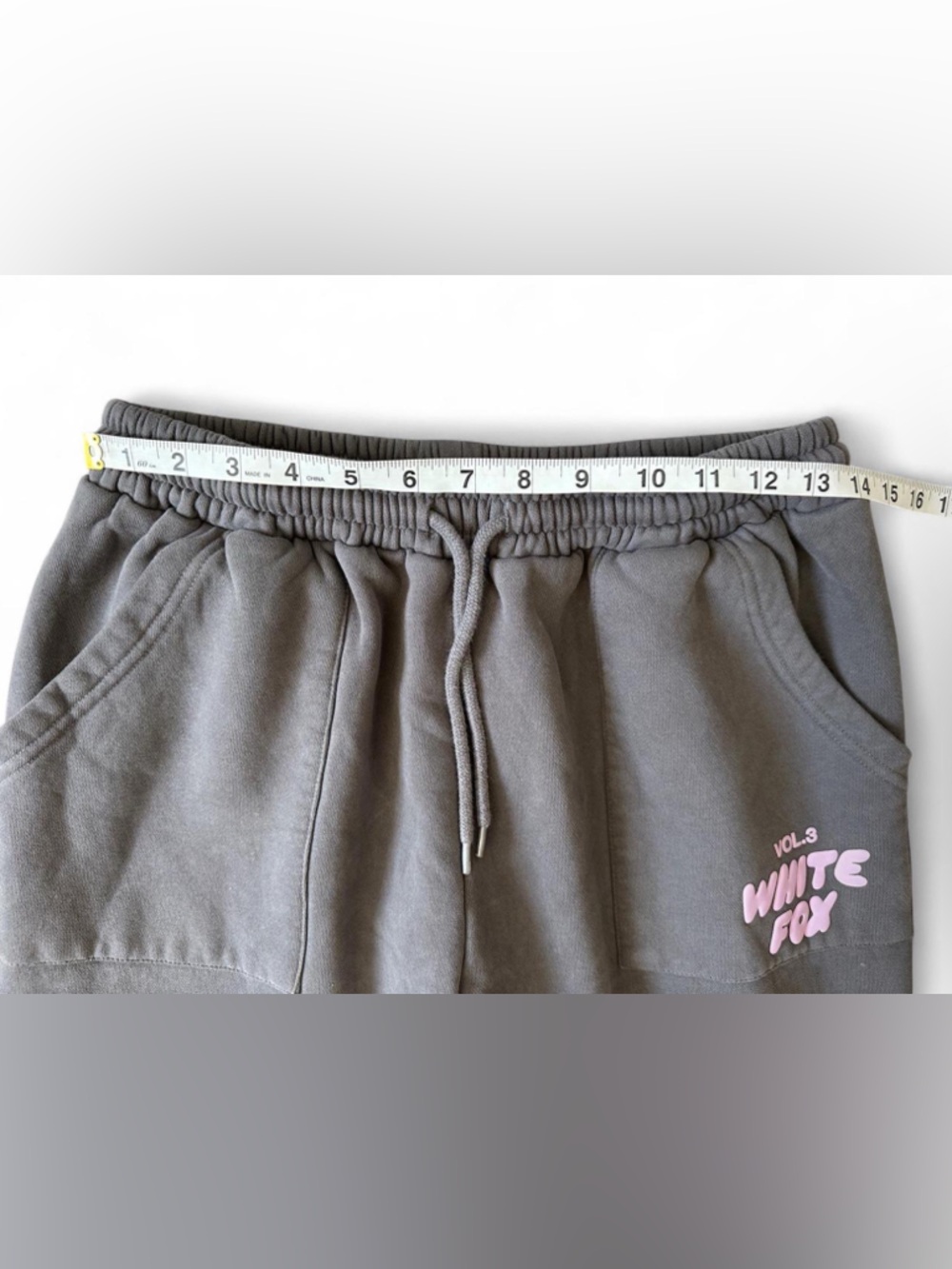 White Fox Offstage Sweatpants Volcanic Women’s Casual Wear - Size Medium - Picture 7 of 11
